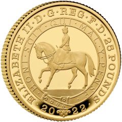 25 Pounds - Elizabeth II Platinum Jubilee, Gold Proof