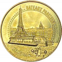 Jeton touristique - Monnaie de Paris - Bateaux parisiens