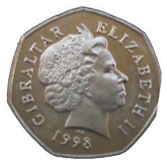 50 Pence - Elizabeth II Christmas