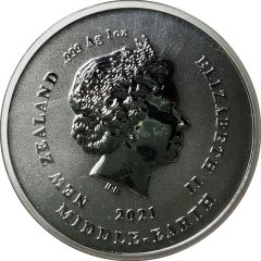 1 Dollar - Elizabeth II 4th Portrait, Fellowship of the Ring, Frodo