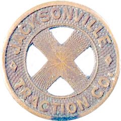 Token - Jacksonville Traction Co. Jacksonville, Florida