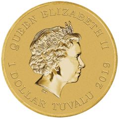 1 Dollar - Elizabeth II Christmas 2019
