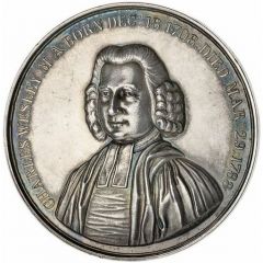 Medal - Victoria Charles Wesley, silver, 48.5mm