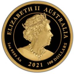 100 Dollars - Elizabeth II 6th Portrait - Unicorn