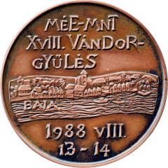 Medal - 18th conference of the Hungarian Coin Collectors Association