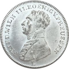 Token - Frederick William III Peace and the Treaty of Paris, Prussia