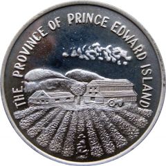 Token - Prince Edward Island Joined The Dominion of Canada 1873