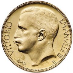 20 Lire - Victor Emmanuel III Pattern