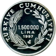 1 500 000 Lira Myra`li Aziz Noel Baba and Euro