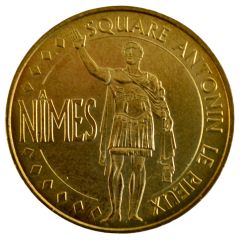 Tourist token - Monnaie de Paris - Nîmes - Square Antonin Le Pieux