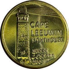 Medal - WA - Cape Lueewin, Lighthouse Tourist Souvenir