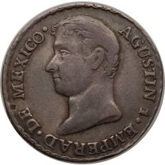 1 Real - Agustín de Iturbide Proclamation Coinage