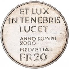 20 Francs Lumen Christi