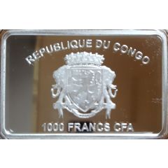 1000 Francs CFA Year of the Monkey