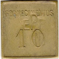 10 Fornecimentos Countermarked EPF - Railway Road of Parana