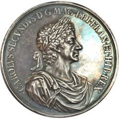 Medal - Charles II Battle of Lowestoft