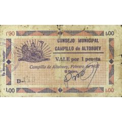 1 Peseta Campillo de Altobuey