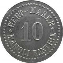 10 Pfennig - Berlin Manoli Kantine