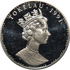 5 Dollars - Elizabeth II Iwo Jima