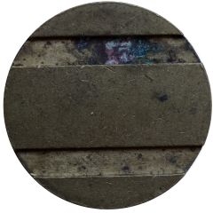 Blank Token 2/1 grooves; 26.9mm; Brass