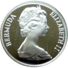 25 Cents - Elizabeth II Hamilton Parish, Silver Proof Issue