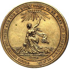 Dollar - US Centennial Exposition Official Medal
