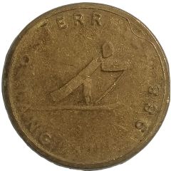 Ski Event Token Langlauf 1988 Austria