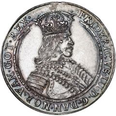 1 Speciedaler - Frederik III 13 province arms