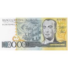100 000 Cruzeiros 2nd Edition, 3rd Type