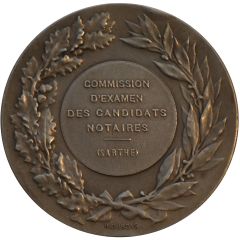 Jeton - Commission d'examen des candidats notaires Sarthe