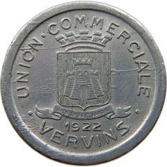 10 Centimes - Union Commerciale - Vervins [Aisne]