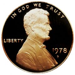 1 Cent `Lincoln Memorial Cent` Bronze