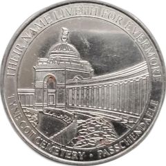 National Tokens Belgian Heritage - Tyne Cot Cemetery