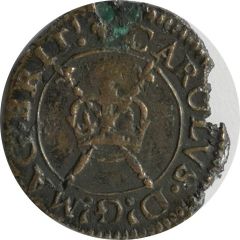 1 Farthing - Charles I Rose issue, type 2