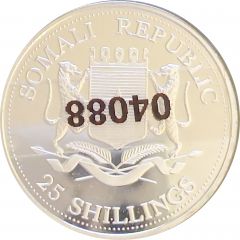 25 Shillings Pope in Multi-coloured cloak