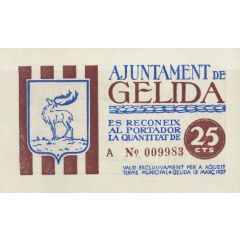 25 Céntimos Gelida