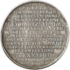 1 Thaler - Victor I Amadeus