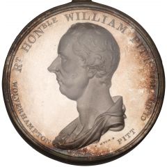 Medal - George III Wolverhampton Pitt Club