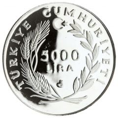 5000 Lira World Youth Year