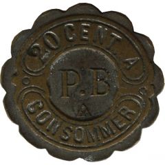 20 Centimes - A Consommer Pofbar PB