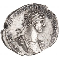 Denarius - Hadrian PARTHIC DIVI TRAIAN AVG F P M TR P COS P P CONCORD, Concordia