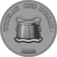 1 Dollar - Charles III Koi Fish