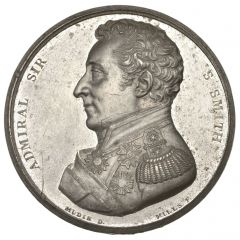 Medal - George III Siege of Acre, white metal