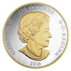 250 Dollars - Elizabeth II Maple Leaf Forever