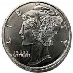 1 Ounce Silver - CNT Mint Mercury