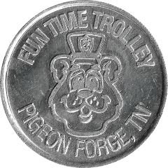 Transit Token - Fun Time Trolley Pigeon Forge, Tennessee