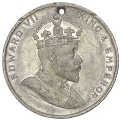 Medal - Edward VII Coronation, H.B. Sale, 38mm