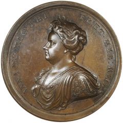 Medal - Anne Peace of Utrecht, bronze, 58mm