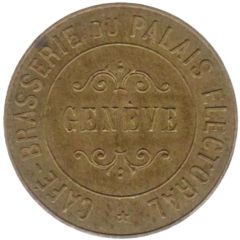 20 Centimes - Café-Brasserie du Palais électoral Geneva