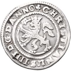 8 Skilling - Christian IV Type A, mintmark on obverse